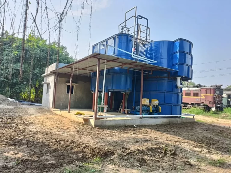 EMU Car Shed Ghaziabad ETP -- STP -- PMTR Technology Based ETP Plant -- Pi-Lo Shudh Pani Seva Foundation